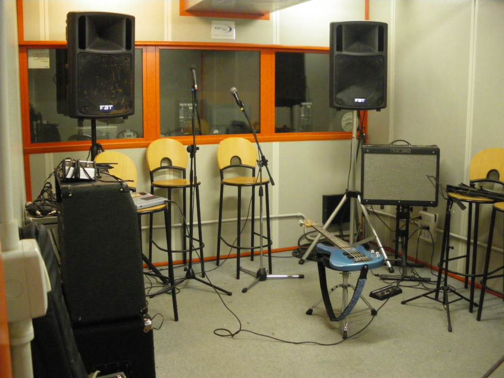 Sala prove/registrazione - batteria